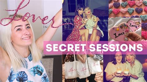 Lover Secret Sessions Taylor Swift Poses With Fans During Lover Secret Session Taylor