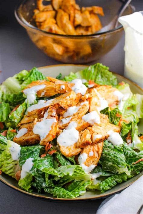 Buffalo Chicken Salad Quick And Easy Our Happy Mess