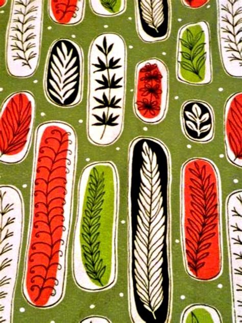 1950s Scandinavian Textile Design In 2020 Surface Pattern Design