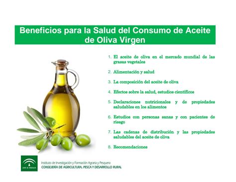 Beneficios Para La Salud Del Consumo De Aceite De Oliva Virgen