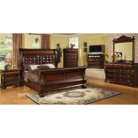 With every detail thoughtfully considered, the stage is set bed embodies the new look of inspired luxury. Highland 4 Piece King Bedroom Set | Master bedroom set, Luxurious bedrooms, Luxury bedroom furniture