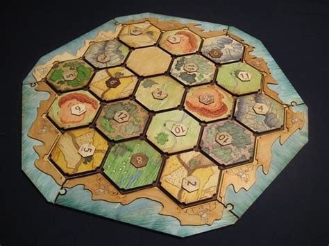 Best Custom Settlers Of Catan Game Boards Hexagamers