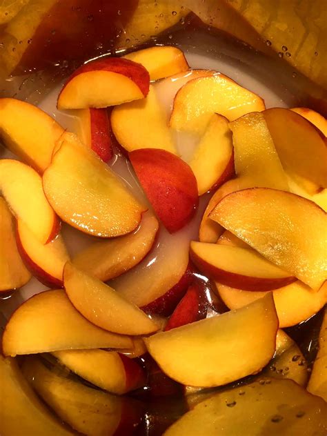 Instant Pot Peach Lemonade Recipe With Fresh Peaches Melanie Cooks