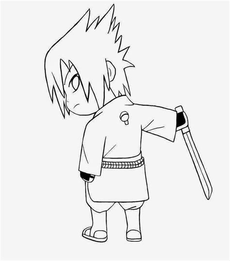 How To Draw Sasuke Chibi