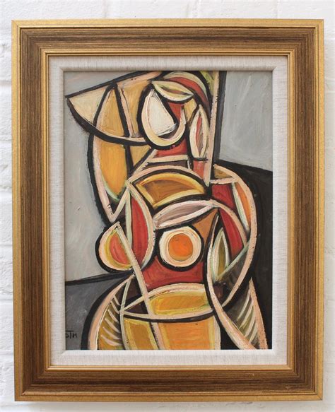 Stm Posing Nude S Oil On Board Framed For Sale At Pamono