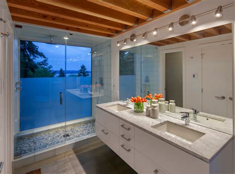80s House Addition Contemporary Bathroom Seattle By Robert