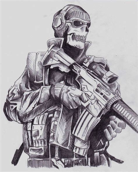 Modern Warfare Realistic Call Of Duty Coloring Pages Thekidsworksheet