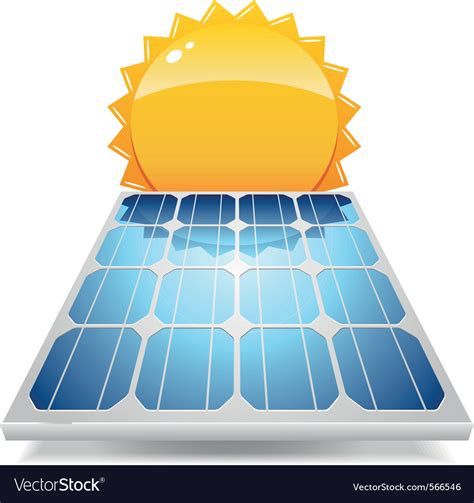 Solar Panel Royalty Free Vector Image Vectorstock