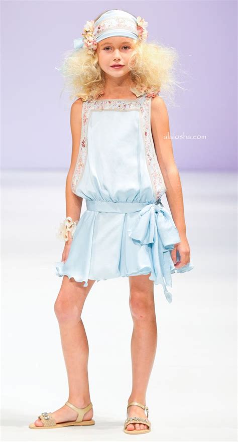 Vogue Enfants Barcarola Ss14 Fimi Fashion Show Little Girl Fashion
