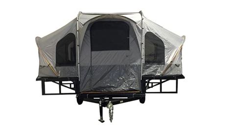 Camping Tent And Utility Trailer 2 In 1 Combo Trailer Tow Smart