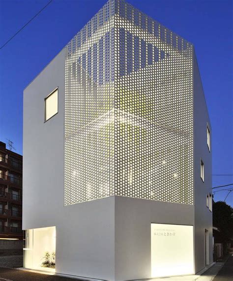 Perforated Metal Panels For Architectural Facade Design Minimalist