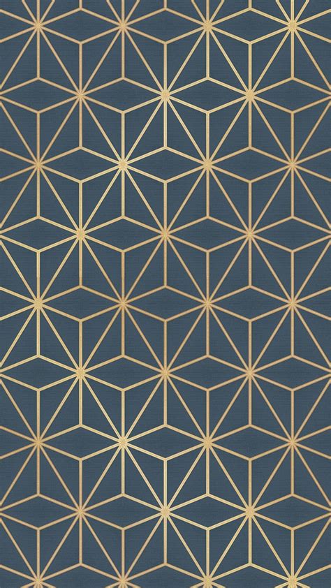 23 Navy And White Geometric Wallpaper References