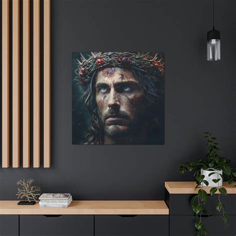 Jesus Christ Crown Of Thorns Religion Religious Galaxy Etsy