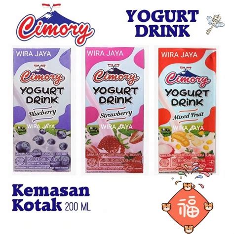Jual Cimory Yogurt Drink Kotak Ml Ml Shopee Indonesia