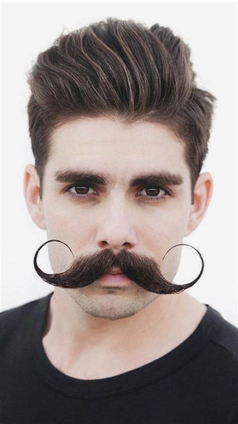 Handlebar Stach Mustache Styles Moustache Style Mustache Men