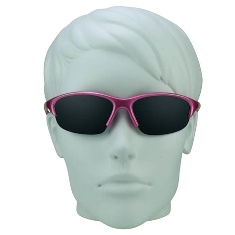 Pink Half Frame Bifocal Sunglasses For Women Ansi Z87 1 Polycarbonate Lenses Want