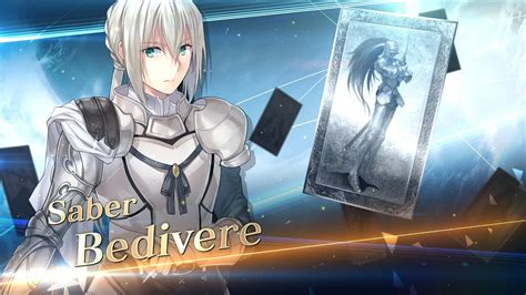 Fategrand Order Bedivere Servant Introduction Youtube