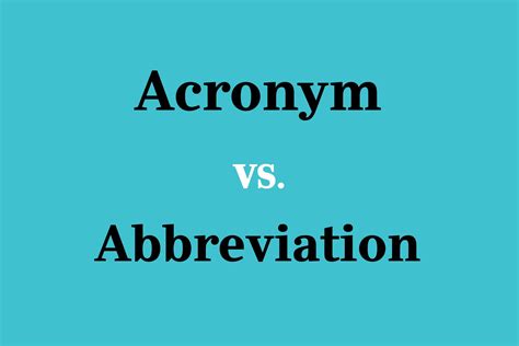 Acronym Vs Abbreviation Whats The Difference Readers Digest
