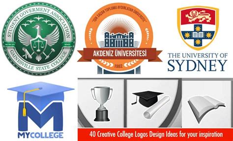 40 Creative College Logos Design Ideas For Your Inspiration College