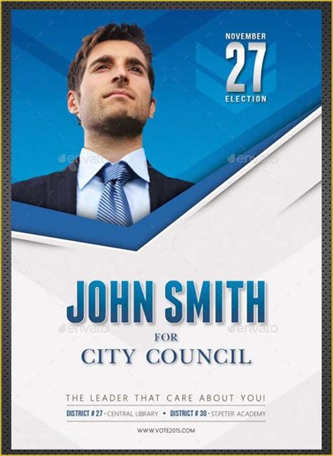 Candidate Flyer Template