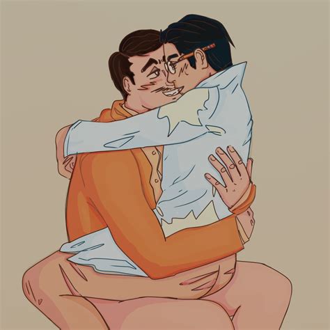 Rule 34 3 Bin Weevils Binweevilfan Blush Gay Gay Sex Lab Coat Male Penetrating Nerd No