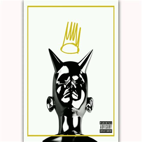 Mq1777 J Cole Hip Hop Rap Music Album Born Sinner Cover Hot Art Poster