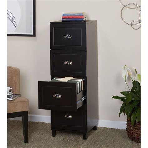 Find everything about it here. 4 Drawer Filing Cabinet Simple Living Home Office Organize ...
