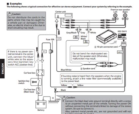 Kenwood Ksc Sw11 Wiring Diagram