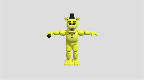Unwithered Golden Freddy Download Free 3d Model By Glichtrap 6e8e3ba