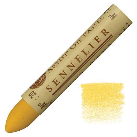 Sennelier Artist Oil Pastel 020 Yellow Deep