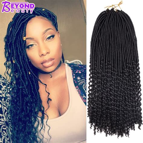 You Would Never Guess What Makes This Faux Locs Protective Style So