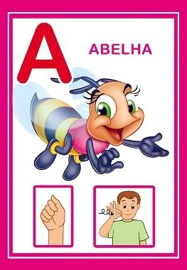 Aprendendo Com A Tia Debora Alfabeto Ilustrado Em Libras