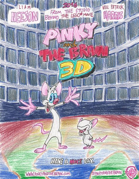 Pinky And The Brain The Movie 3d Poster By Puffytopianman On Deviantart
