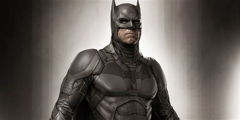 Ben Afflecks Canceled Batman Movie Concept Art Reveals His Updated Suit