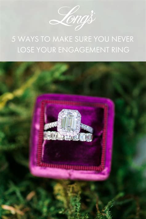 5 Ways To Make Sure You Never Lose Your Engagement Ring Lost