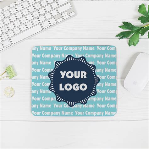 Logo And Company Name Mouse Pad Youcustomizeit