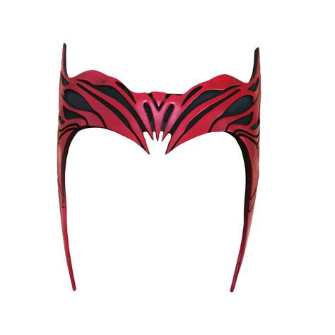 Wandavision Scarlet Witch Wanda Crown Cosplay Mask Costume Etsy