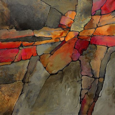 Carol Nelson Fine Art Blog Acrylic Geologic Abstract