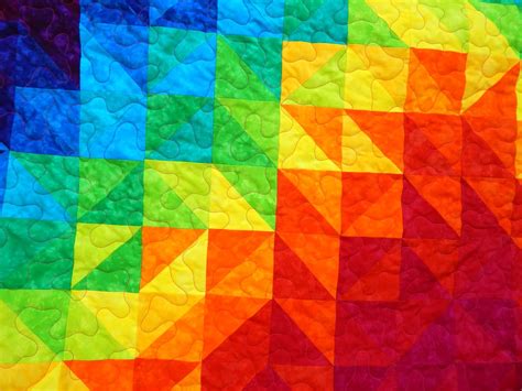 The Flemings Nine Alternate Ending Rainbow Quilt