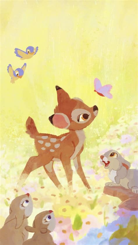 Fondo De Pantalla De Bambi Disney Wallpaper Bambi Disney Disney