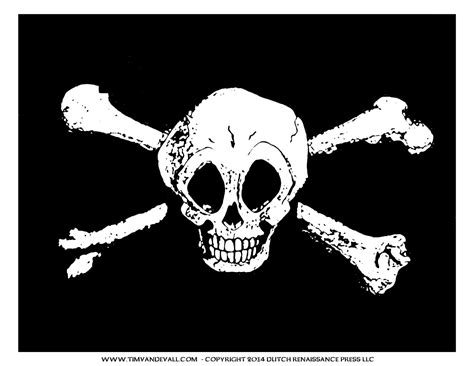 Jolly Roger Pirate Flag Printable For A Pirate Birthday Party Free