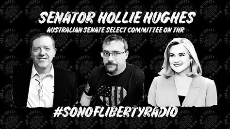 Sonoflibertyradio Senator Hollie Hughes Youtube