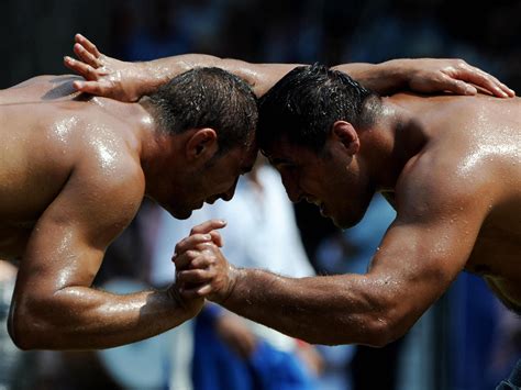 In This Turkish Town Liver And Olive Oil Wrestling Are King The