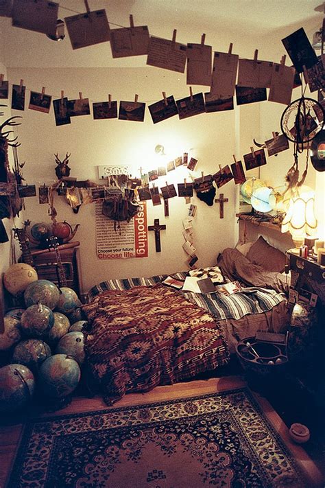 Awesome Cool Diy Hipster Bedroom Decorations Ideas