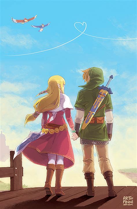 Zelda Skyward Romance By Finni On Deviantart