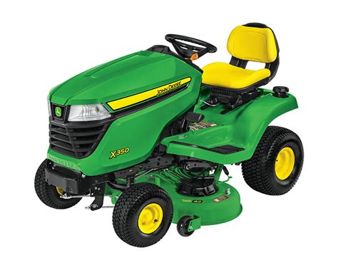 John Deere Select Series X300 Lawn Tractor X350 48