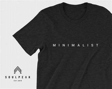 Minimalist T Shirt Design ~ Newleafwellness Biz