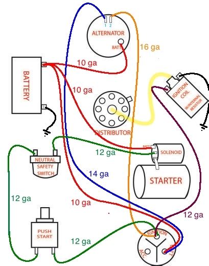 It shows the components of the circuit as simplified shapes, and the power and signal connections between the devices. Download Midnight