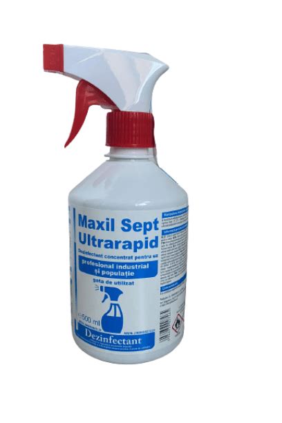 Maxil Sept Ultrarapid Pentru Suprafete Sistem De Pulverizare
