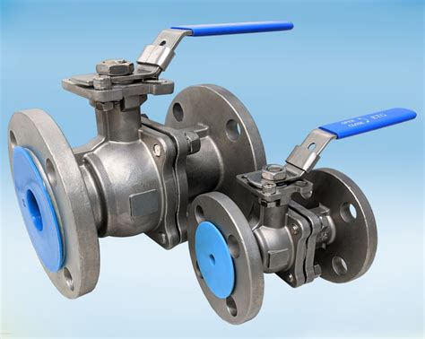 Ball Valve Lever Operated 2 Pce Full Bore Flanged Asa 150 Stainless